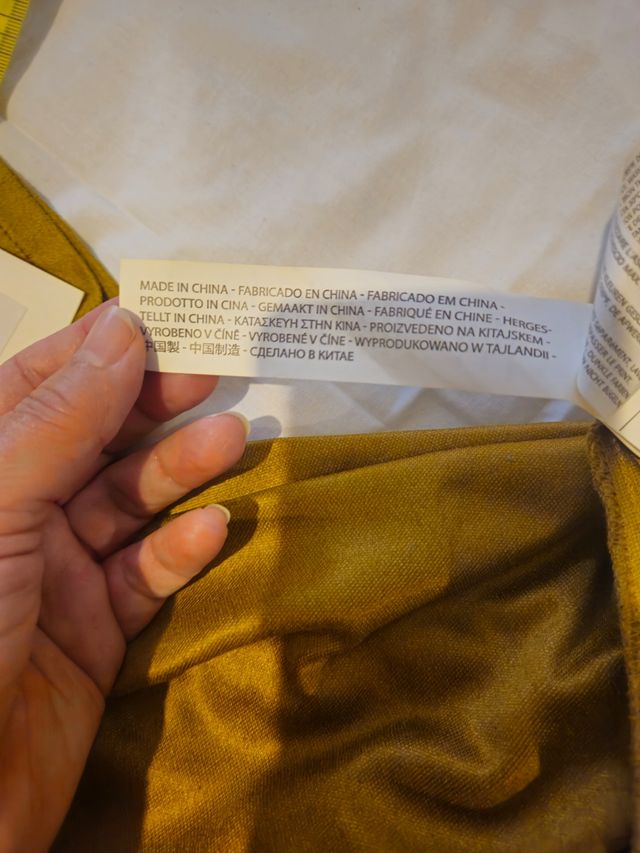 Vestido invierno dorado - Talla 7