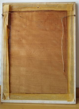 Cuadro bodegón de flores, óleo.