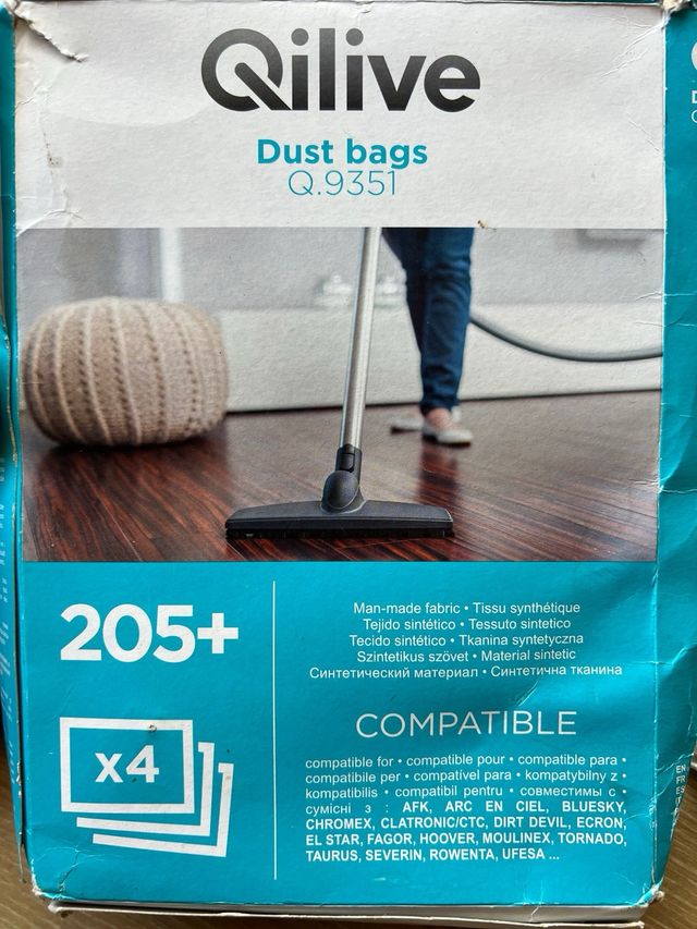 2 Bolsas polvo aspiradora