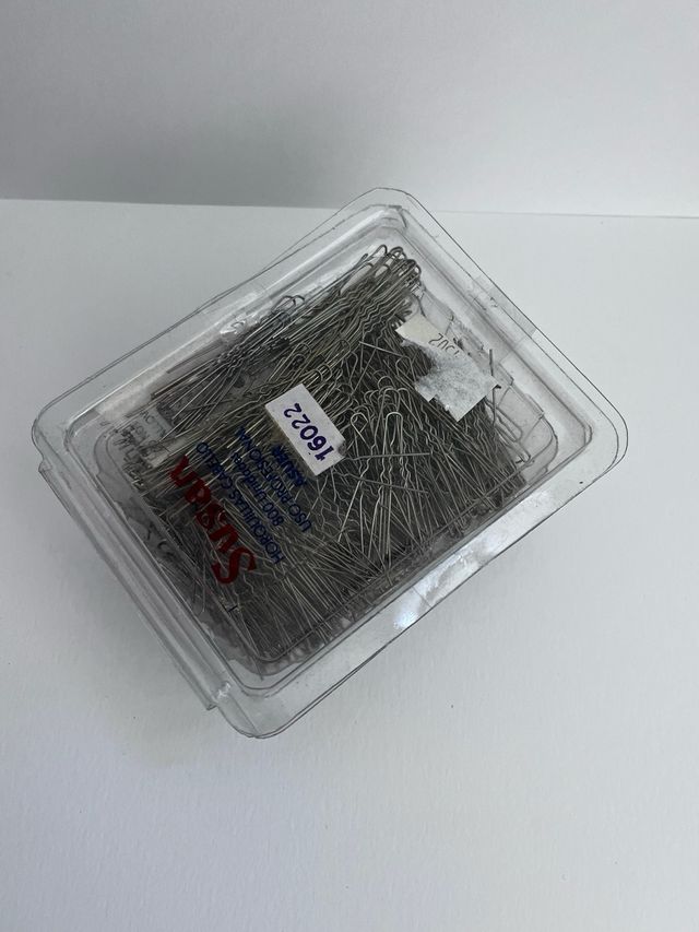 Horquillas invisible rubio Susan 800 unidades