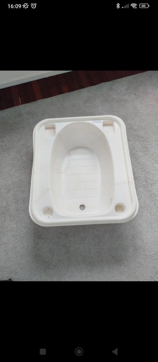 Banheira bebé - quadrada