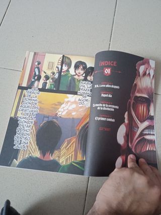 El ataque de los titanes tomo 1