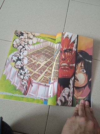 El ataque de los titanes tomo 1