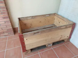 Cajon europalet para transporte