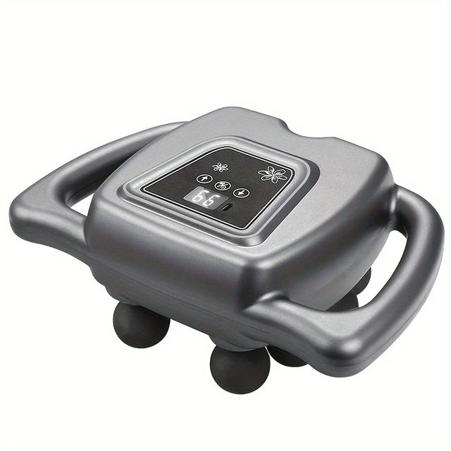 Pistola de masaje de percusión de 8 cabezas