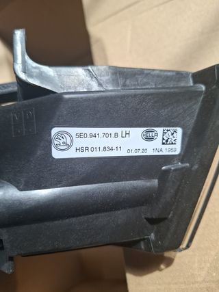 Faro antiniebla skoda
