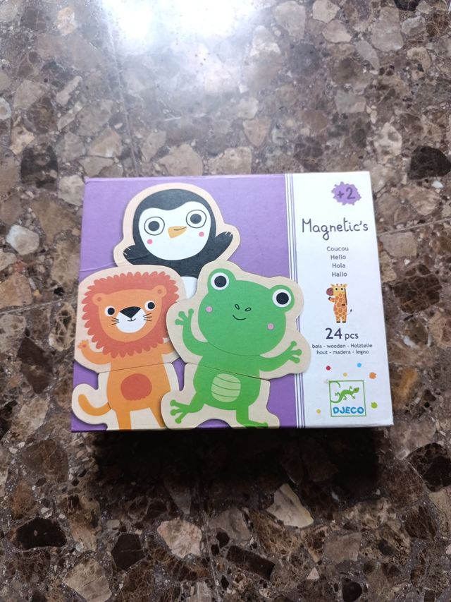 Juego magnético Djeco animales