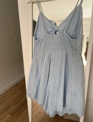Mono azul corto