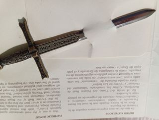 Abrecartas de los Reyes católicos