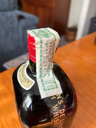 Botella Buchanan Lacre y Sello