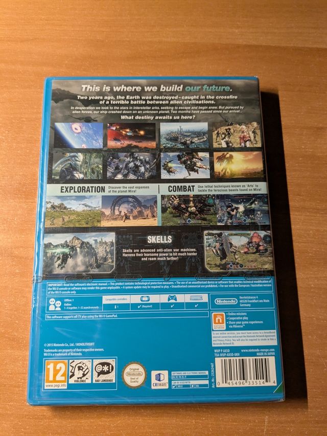 Precintado Xenoblade Chronicles X - Wii U