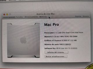 Mac Pro Dual Core 2x2.66 GHz