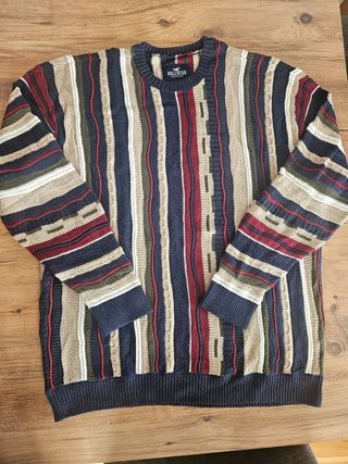 Suéter Hollister multicolor XL