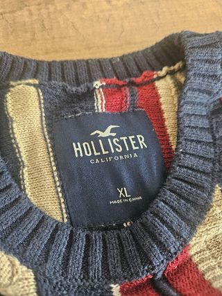Suéter Hollister multicolor XL