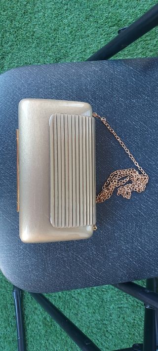 Bolso fiesta concha, comprado en boutiqu