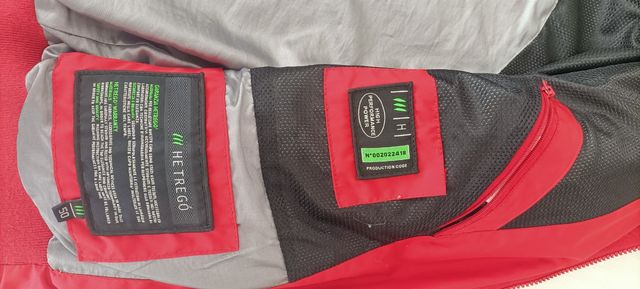 Giubbotto Hetrego' rosso taglia 50 uomo