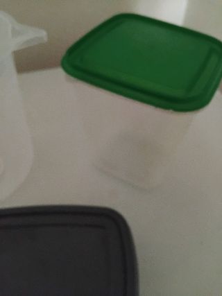 Contenitori plastica trasparenti - 3 pezzi