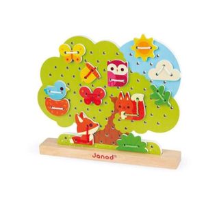 Janod Arbol para atar - Juego de encaje