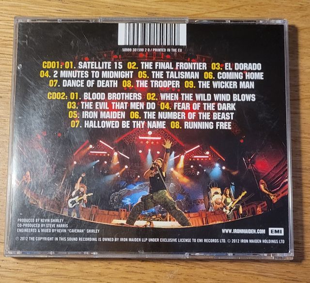 Iron Maiden - En Vivo! CD Doble