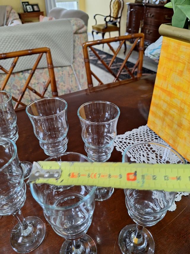 11 bicchieri da vino - Design originale