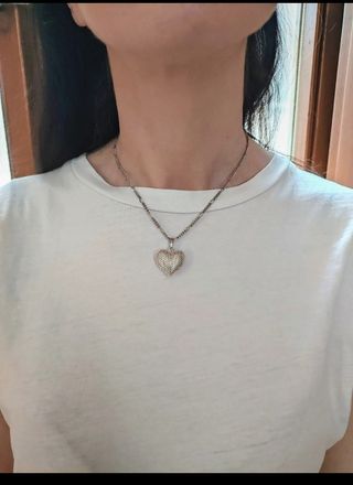 Collana in Argento 925 Ciondolo Cuore