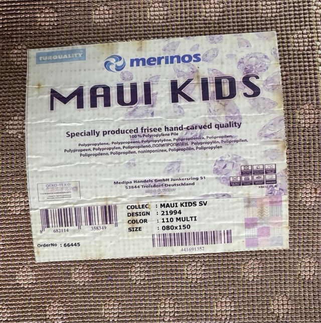 Alfombra infantil Merinos Maui Kids