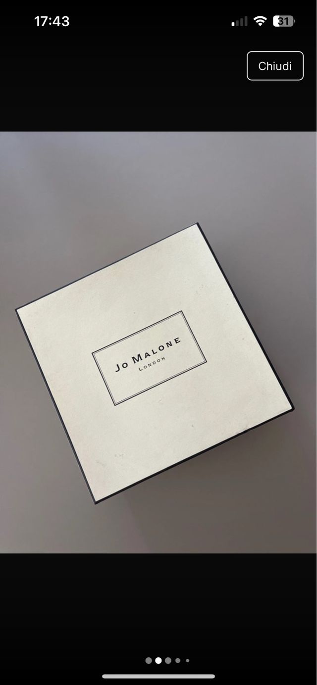 Full set scatola e dust bag Jo Malone london