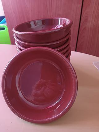 Juego de Cazuelas de barro vidriado