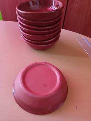 Juego de Cazuelas de barro vidriado