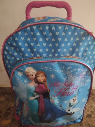 Mochila Frozen con ruedas