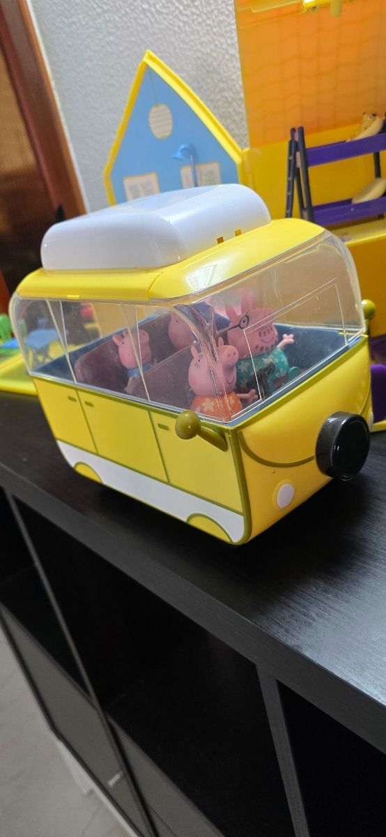 Casa y caravana Peppa Pig