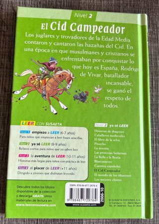 Libro infantil El Cid Campeador