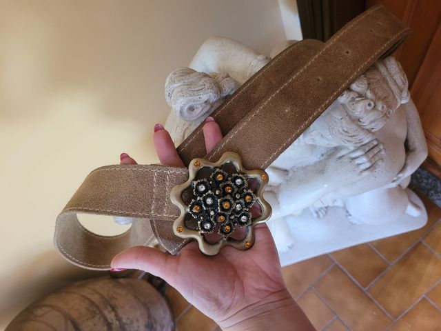 Cintura con fibra gioiello