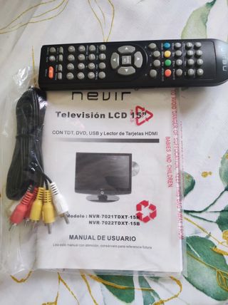 TV con DVD Nevir 13 ̈