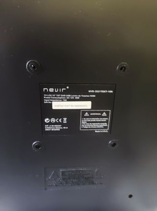 TV con DVD Nevir 13 ̈