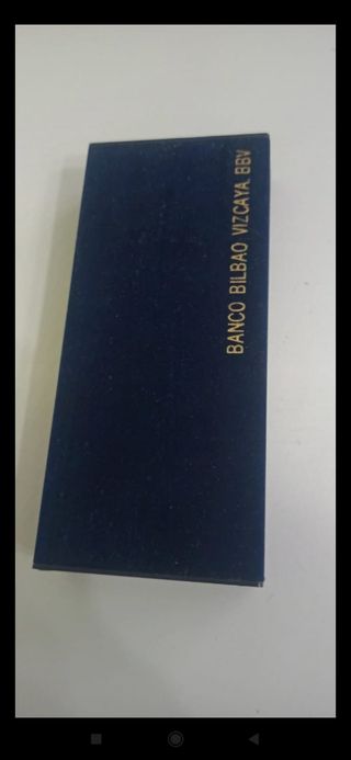 Pluma estilográfica y bolígrafo Genius, sin usar