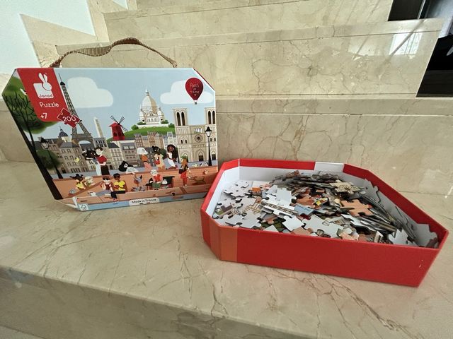 Puzzle Janod París 200 piezas