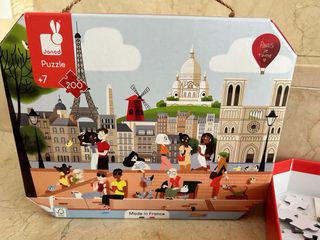 Puzzle Janod París 200 piezas