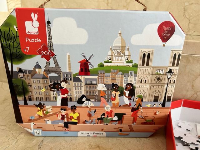 Puzzle Janod París 200 piezas