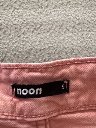 Minifalda vaquera rosa palo NOON