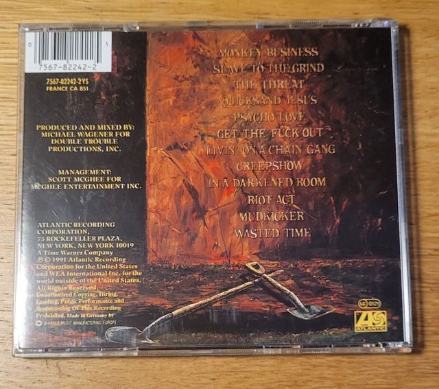 CD Skid Row - Slave to the Grind