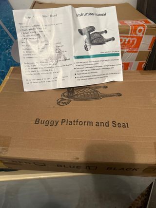 Taburete adaptable carrito bebé
