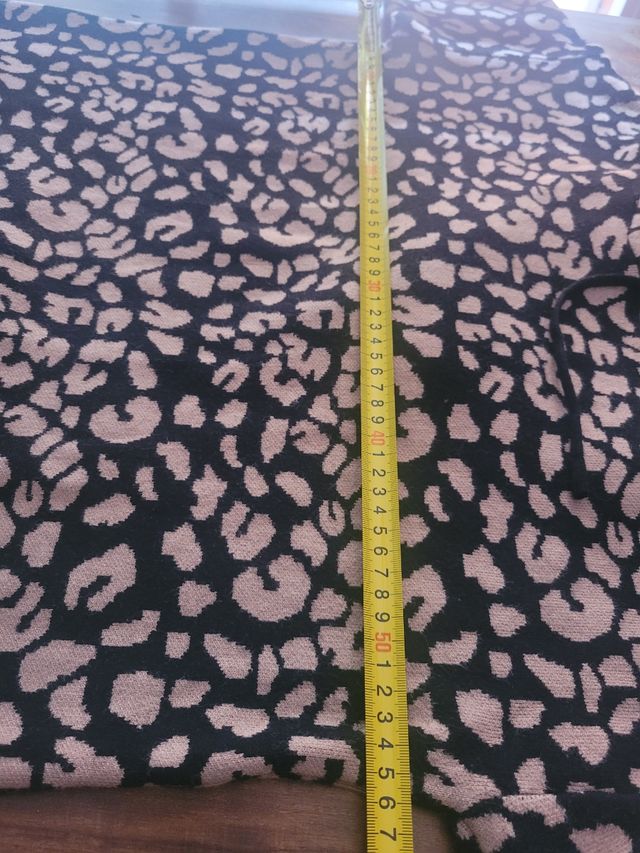 Vestido sudadera leopardo - Talla XXL