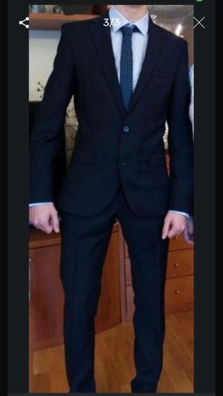 Traje italiano de graduacion para chico