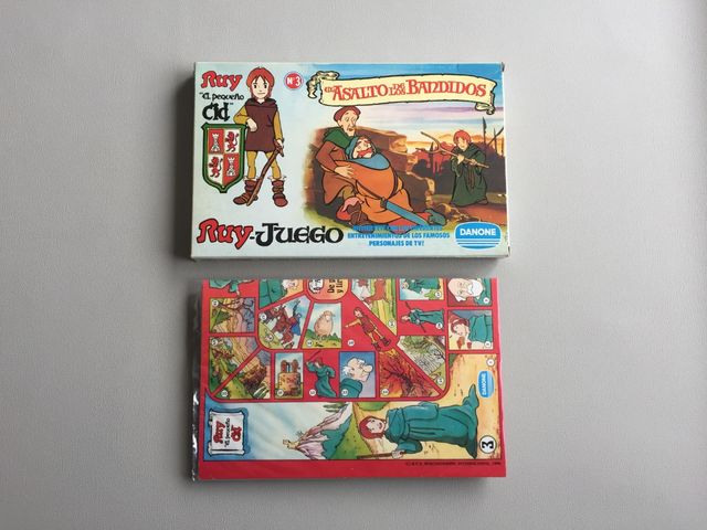 Danone Ruy El Pequeño Cid Juego años 80