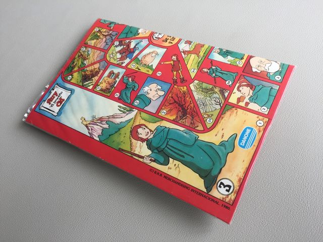 Danone Ruy El Pequeño Cid Juego años 80