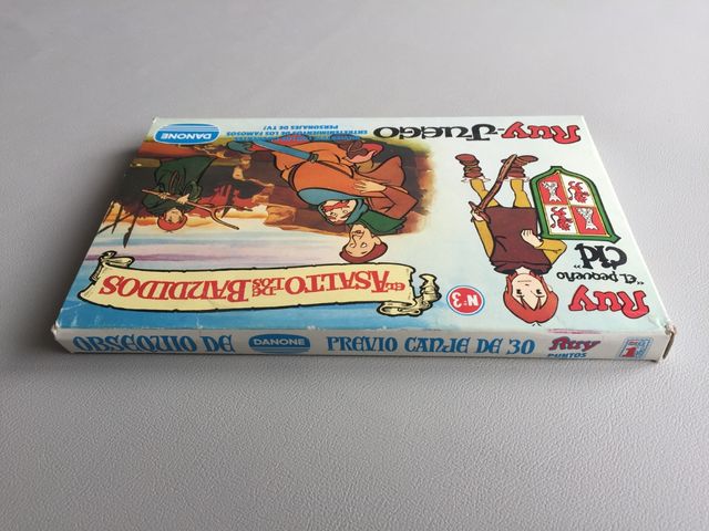 Danone Ruy El Pequeño Cid Juego años 80
