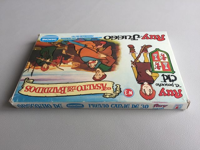 Danone Ruy El Pequeño Cid Juego años 80