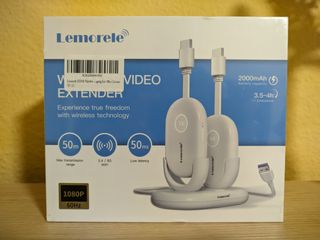 Transmisor/receptor de HDMI inalambrico Lemorele