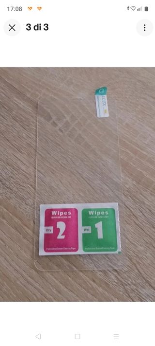 Vetro scocca posteriore iPhone 11 - Giallo